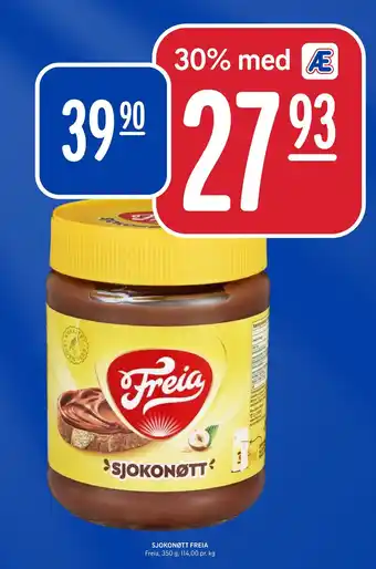 Rema 1000 Sjokonøtt freia tilbud