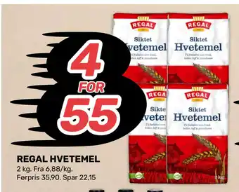 Coop Marked Regal hvetemel tilbud