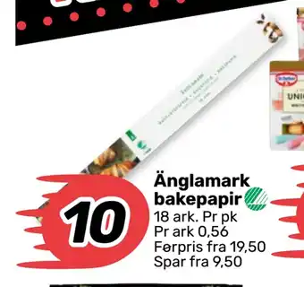 Matkroken Änglamark bakepapir tilbud