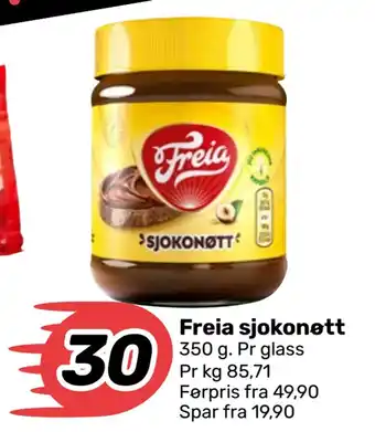 Matkroken Freia sjokonøtt tilbud