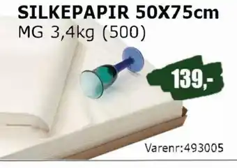 Kontorspar SILKEPAPIR 50X75cm tilbud