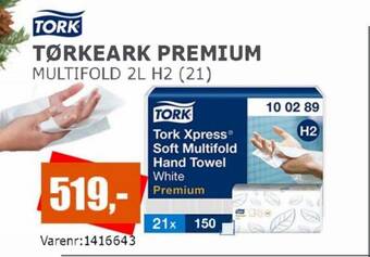Kontorspar TØRKEARK PREMIUM tilbud