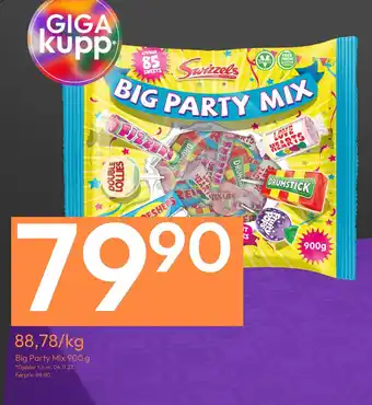 Gigaboks Big Party Mix 900 g tilbud