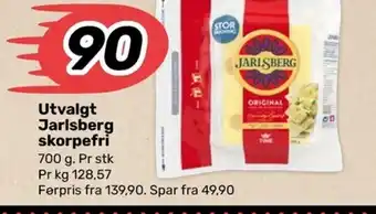 Coop Marked Utvalgt Jarlsberg skorpefri tilbud