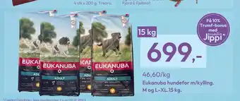 Gigaboks Eukanuba hundefor m/kylling tilbud