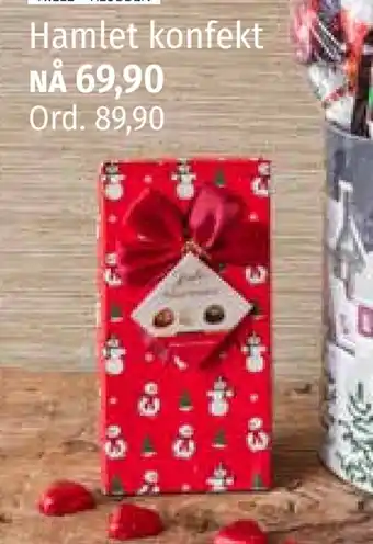 Nille Hamlet konfekt tilbud