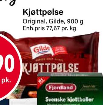 Nærbutikken Kjøttpølse tilbud