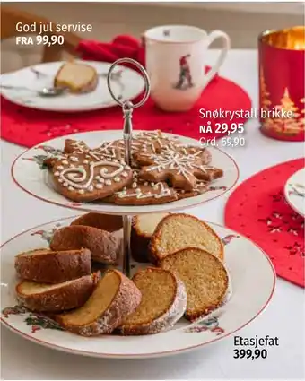 Nille God jul servise tilbud