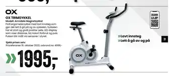 Sport Outlet Ox trimsykkel tilbud