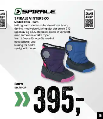 Sport Outlet Spirale vintersko tilbud