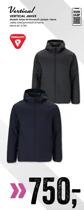 Sport Outlet Vertical jakke tilbud