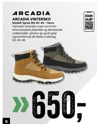 Sport Outlet Arcadia vintersko tilbud