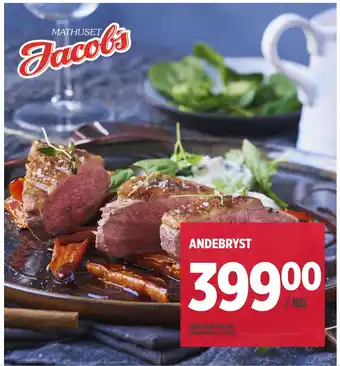 Jacobs Andebryst tilbud