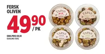 Jacobs Fersk oliven tilbud
