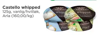 Meny Castello whipped tilbud