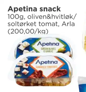 Meny Apetina snack tilbud