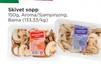 Meny Skivet sopp tilbud