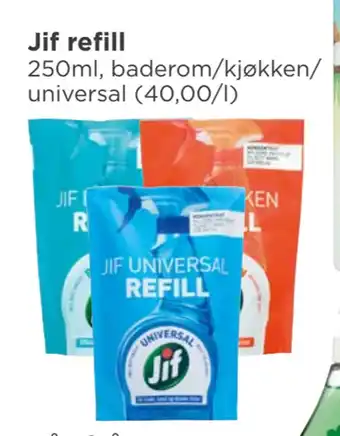 Meny Jif refill tilbud