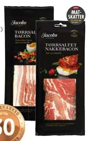 Meny Tørrsaltet bacon tilbud