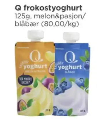 Meny Q yoghurt tilbud