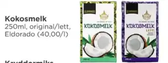 Meny Eldorado kokosmelk tilbud