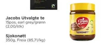 Meny Freia smørepålæg tilbud