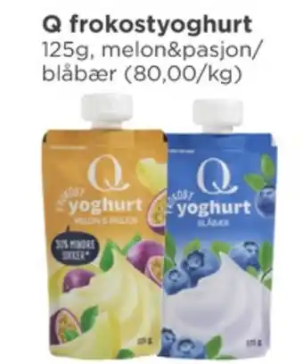 Meny Q yoghurt tilbud
