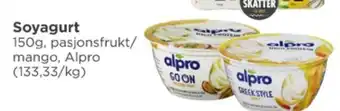 Meny Alpro yoghurt tilbud