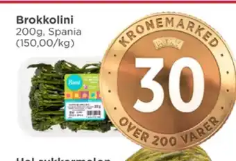 Meny Bimi brokkoli tilbud