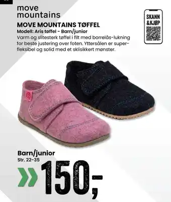 Sport Outlet MOVE MOUNTAINS TØFFEL tilbud