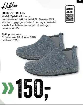 Sport Outlet HELDRE TØFLER tilbud
