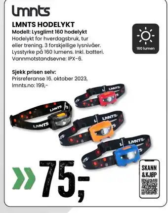 Sport Outlet LMNTS HODELYKT tilbud