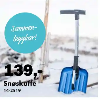 Biltema Snøskuffe tilbud