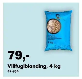 Biltema Villfuglblanding, 4 kg tilbud