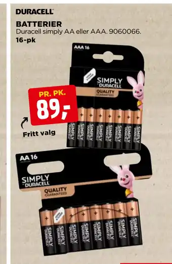 jem & fix Batterier tilbud