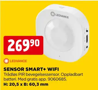 jem & fix Sensor smart+ wifi tilbud