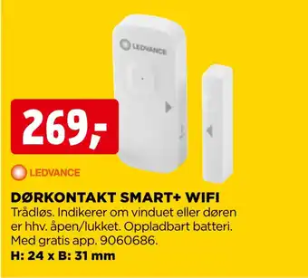 jem & fix Dørkontakt smart+ wifi tilbud