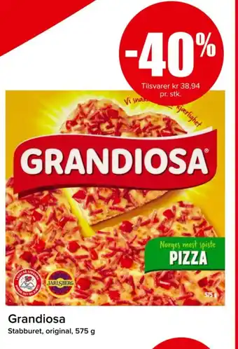 Spar GRANDIOSA tilbud