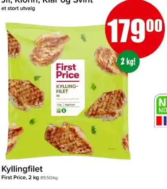 Spar Kyllingfilet tilbud