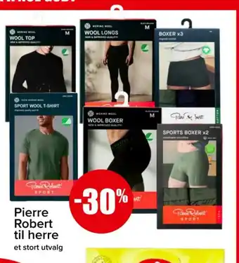 Spar Pierre Robert til herre tilbud