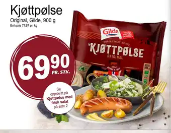 Joker Kjøttpølse tilbud