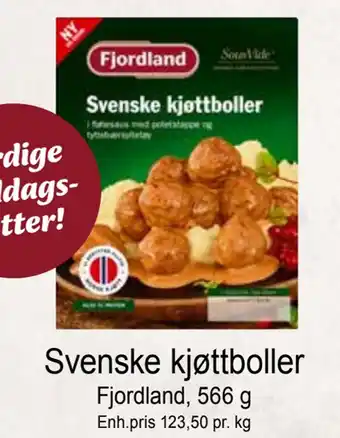 Joker Svenske kjøttboller tilbud
