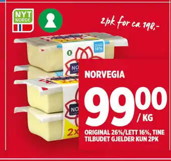 Meny Norvegia tilbud