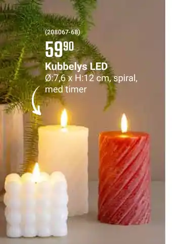 Europris Kubbelys led tilbud