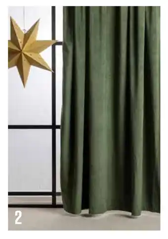 Europris Gardin velvet tilbud