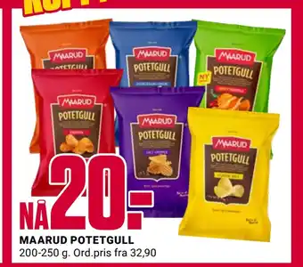 Europris Maarud potetgull tilbud