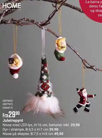 Europris Juletrepynt tilbud