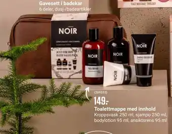 Europris Toalettmappe med innhold tilbud