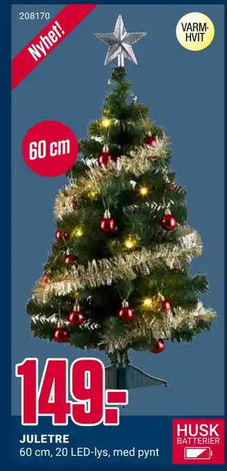 Europris Juletre tilbud