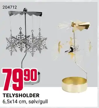 Europris Telysholder tilbud